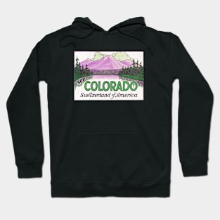 1940s Colorado, Switzerland of America Hoodie